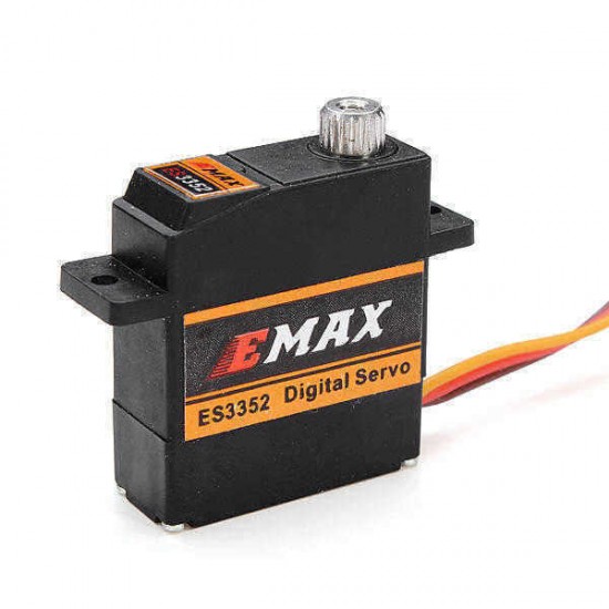 EMAX ES3352 12.4g Mini Metal Gear Digital Servo for RC Airplane