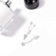 Earrings for Women Luxury Platinum Plated Simple Geometric Pendant Ear Stud Best Gift