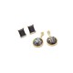 Elegant Colorful Earring Shiny Ear Drop Ear Stud Jewelry For Women