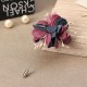 Elegant Colorful Fabric Flower Pins Artificial Pearl Brooches Clothing Accessories