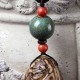 Ethnic Handmade Bodhi Pendant Necklace Long-Style Stone Sweater Necklace Unisex