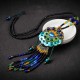 Ethnic Necklace Vintage Beads Blue Jade Necklace Wholesale for Women