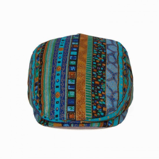 Ethnic Style Cotton And Linen Thin Breathable Visor Hat Vintage Chinese Style Cap Beret Caps