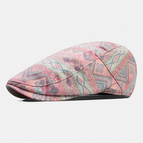 Ethnic Style Fashion Beret Caps Retro Outdoor Peaked Forward Hat