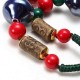 Ethnic Tassel Necklace Wooden Beads Ceramic Long Women Necklace