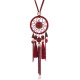 Ethnic Tassels Pendant Long Necklace Dream Net Velvet Chain Charm Necklace Vintage Jewelry for Women