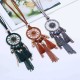 Ethnic Tassels Pendant Long Necklace Dream Net Velvet Chain Charm Necklace Vintage Jewelry for Women