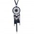 Ethnic Tassels Pendant Long Necklace Dream Net Velvet Chain Charm Necklace Vintage Jewelry for Women