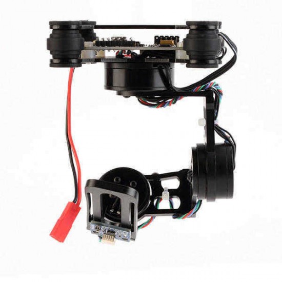 FPV 3 Axis CNC Metal Brushless Gimbal With Controller For DJI Phantom GoPro 3 4 180g for RC Drone FPV Racing