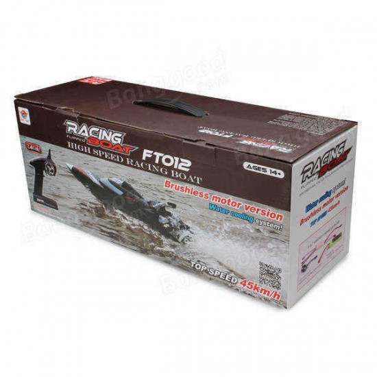 FT012 Upgraded FT009 2.4G Brushless RC Racing Boat