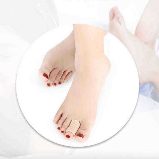 Fabric Gel Tube Bandage Finger & Toe Protectors Feet Pain Relief