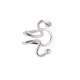 Fashion Ear Clip Earring Snake Bone Animal Matchstick Ear Cuff Earrings Ethnic Jewelry for Women