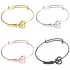 Fashion Hairdresser Shears Scissors Bracelet Bangle Charm Bracelets Adjustable Friendship Bracelets