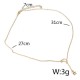 Fashion Hollow Star Moon Pendant Long Necklace Simple Minimalist Necklaces for Women