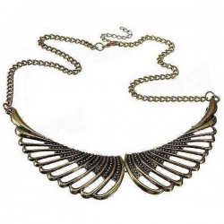 Fashion Joker Wing Fake Collar Statement Necklace Chain Women Jewelry