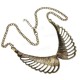 Fashion Joker Wing Fake Collar Statement Necklace Chain Women Jewelry