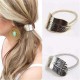 Fashion Leaf Hair Band Rope Hair Tie Elastic Ponytail Holder Hair Accessories for Women