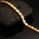 Fashion Magnetic Therapy Gold Chain Bracelet Zirconia Stainless Steel Bracelet For Women