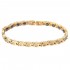 Fashion Magnetic Therapy Gold Chain Bracelet Zirconia Stainless Steel Bracelet For Women