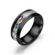 Fashion Stainless Steel Dragon Pattern Ring Multicolor Couple Rings for Her Him Gift