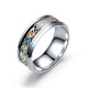 Fashion Stainless Steel Dragon Pattern Ring Multicolor Couple Rings for Her Him Gift