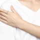 Fashion Stainless Steel Finger Ring Rose Gold Silver Rings Trendy Jewelry for Women