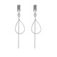 Fashion Temperament Wear Long Strips Column  Personality Wild Trend Female Earring