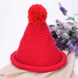 Fashion Women Winter Knitted Crochet Christmas Hat Wool Cap