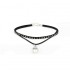 Fashion Women's Crystal Perfume Bottle Elegant Choker Necklace Jewelry