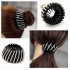 Female Ball Head Clip Buckle Hairpin Nest Hair Ring Plate Catch Clip Hair Accessories