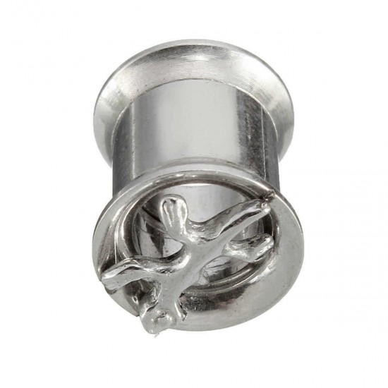 Flesh Tunnel Unisex Steel Rock Steel Ear Plug Stretcher Expander