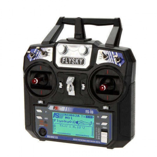 FlySky FS-i6 2.4G 6CH AFHDS RC Radio Transmitter With FS-iA6 Receiver for FPV RC Drone