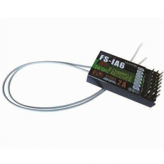 FlySky FS-iA6 2.4G 6CH AFHDS Receiver For FS-i10 FS-i6 Transmitter