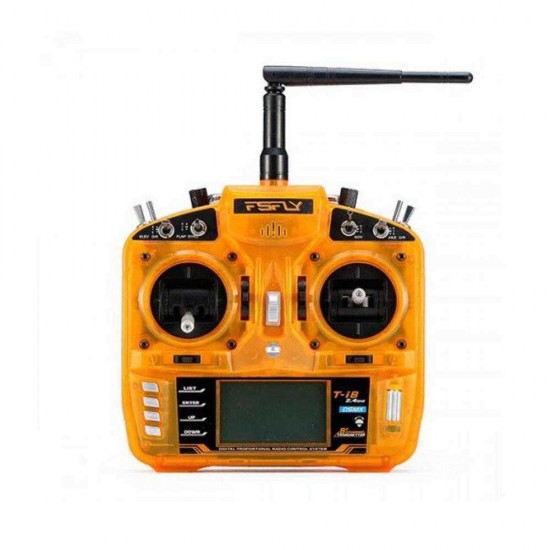 FsFly T-i8 2.4GHz 8CH RC Transmitter Remote Control Compatible DSM2 DSMX For RC Models