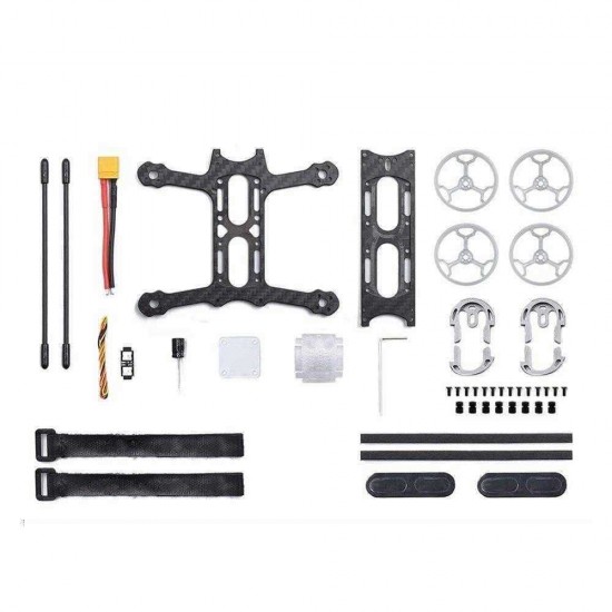 GEPRC GEP-CP Freestyle FPV Racing Drone Frame Kit 2 Inch 115mm Cinepro Rack for DIY RC Racer Cinewhoop Quadcopter