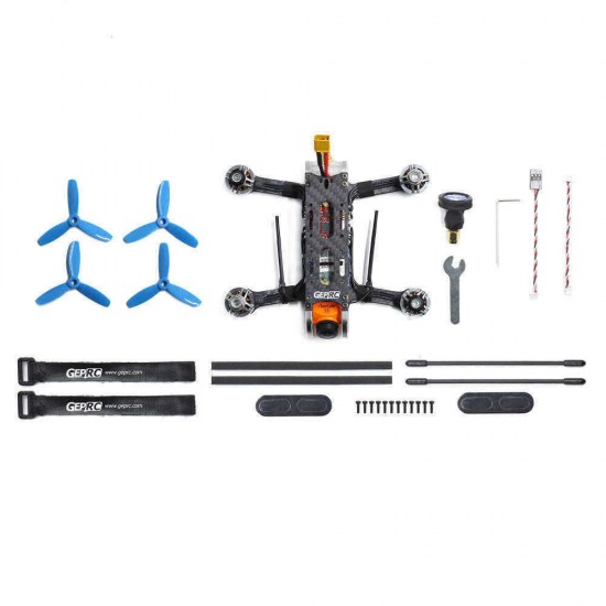 Geprc Cygnet3 Pro 145mm FPV Racing Drone PNP BNF w/ Stable F4 1507 Motor Runcam Split Mini 2 1080P Camera