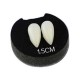 Get Coupons Halloween Cosplay Vampire Fangs Werewolf Teeth Fancy Dress Costume Accessory Tooth