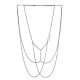 Gold Plated Multilayer Necklace Sexy Bikini Body Chain Women Jewelry