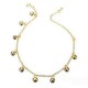 Golden Bells Metal Anklet Bracelet Foot Chain Women Jewelry