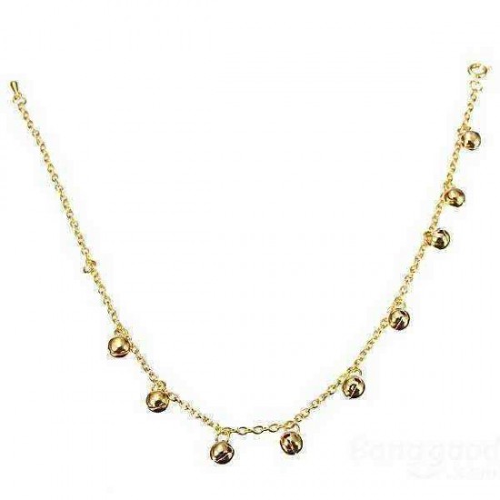 Golden Bells Metal Anklet Bracelet Foot Chain Women Jewelry