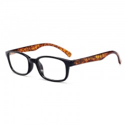HD Resin Fashion Pattern Reading Eyeglasses Full Frame Computer Presbyopic Glasses