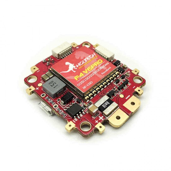 HGLRC F4 V6PRO Flight Controller 5.8G 48CH 0/25/100/200/400/600mW VTX Raceband 5V BEC PDB OSD