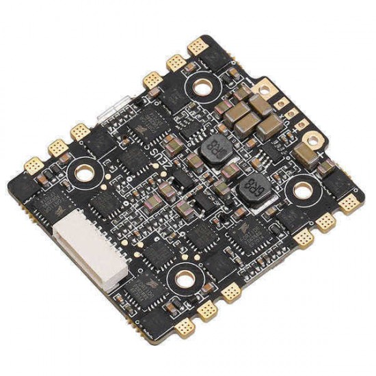 HGLRC F4 Zeus F4 Flight Controller Integrated with OSD BEC PDB AIO 15A BLheli_S 4 In 1 ESC for RC Racing Drone