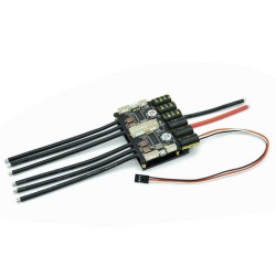 HGLRC-Flipsky Dual FSESC4.20 100A ESC+ Aluminum Heatsink Electric Longboard RC Car/E-bike/E-scooter