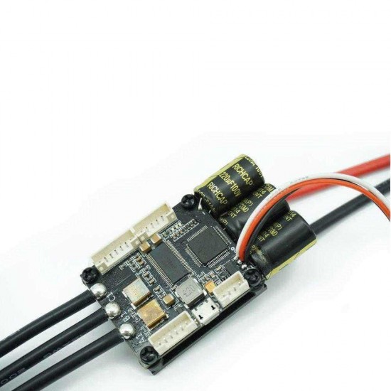 HGLRC-Flipsky Mini FSESC4.20 50A ESC Based Upon VESC With Aluminum Anodized Heat Sink for Rc Car