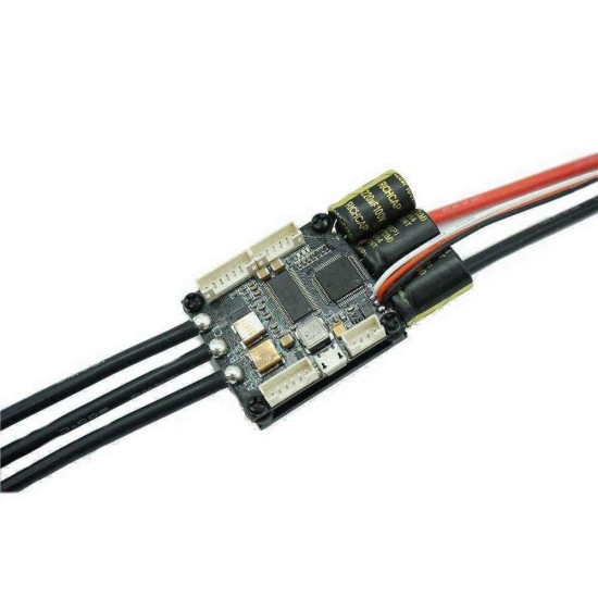 HGLRC-Flipsky Mini FSESC4.20 50A ESC Based Upon VESC With Aluminum Anodized Heat Sink for Rc Car