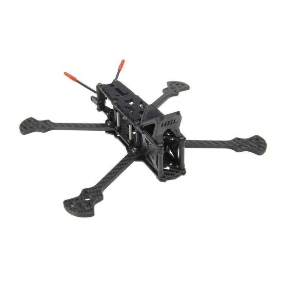 HGLRC Sector Freestyle 5/6/7 Inch 226/260/296mm Wheelbase 5mm Arm 3K Carbon Fiber Frame Kit for RC Drone FPV Racing