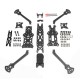 HGLRC Sector Freestyle 5/6/7 Inch 226/260/296mm Wheelbase 5mm Arm 3K Carbon Fiber Frame Kit for RC Drone FPV Racing