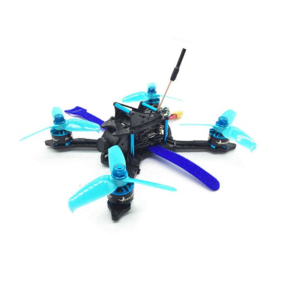 HGLRC XJB-145MM FPV Racing Drone BNF Compatible FrSky XM+ Receiver Omnibus F4 28A 2-4S Blheli_S ESC