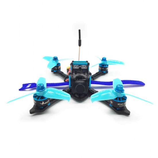 HGLRC XJB-145MM FPV Racing Drone BNF Compatible FrSky XM+ Receiver Omnibus F4 28A 2-4S Blheli_S ESC